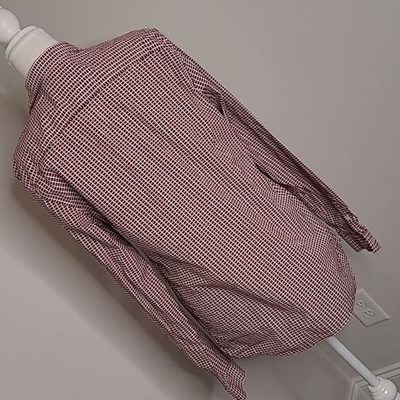 Armani Exchange sz M/M button front shirt with collar fitted casual - Picture 4 of 10